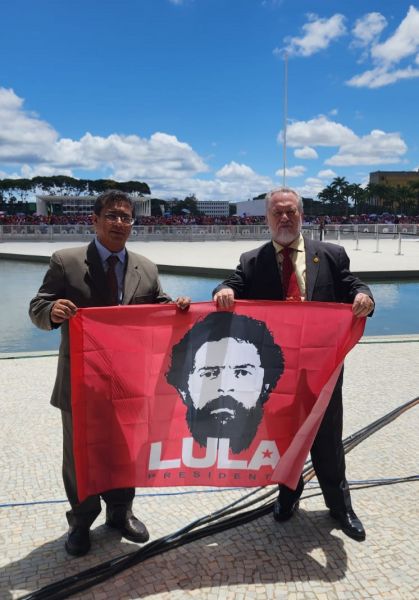 NCST/PR presente na posse do presidente Lula