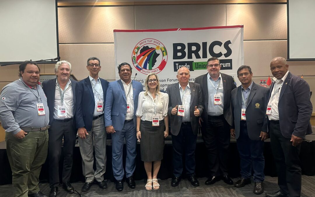 Líderes sindicais dos BRICS se reúnem em Durban para discussões cruciais