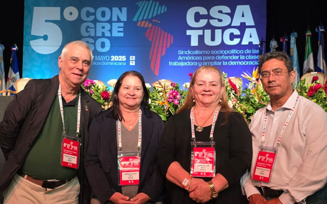 NCST participa do 5º Congresso da CSA na República Dominicana