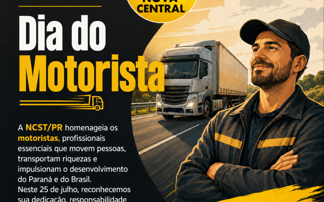 25 de julho – Dia do Motorista